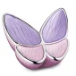 Wings of Hope™ große Urne Schmetterling Lavendel