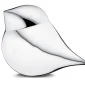 SoulBird™ große Urne Vogel poliertes Silber (Vogelmännchen)