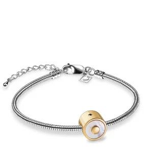 Mother of Pearl™ parelmoer asbedel/assieraad goud verguld