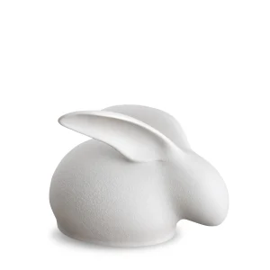 Tierurne Kaninchen Porzellan weiß
