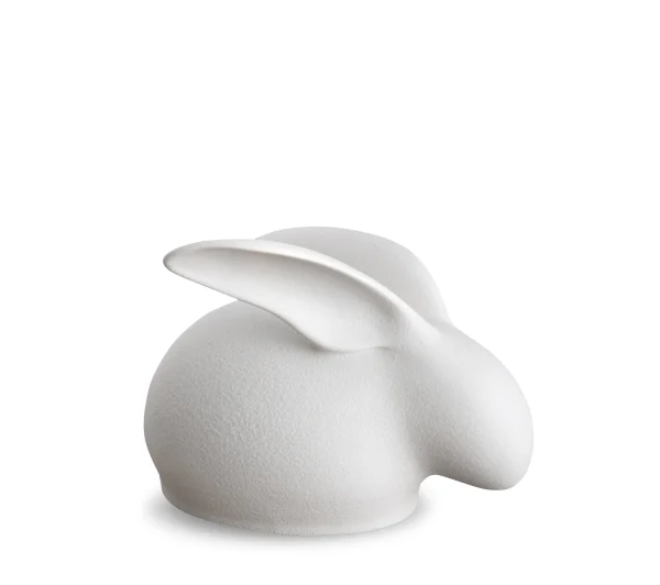 CP220_5000x Tierurne Kaninchen Porzellan weiß