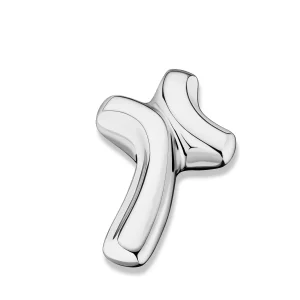 ComfortCross™ Mini-Urne Kreuz poliertes Silber