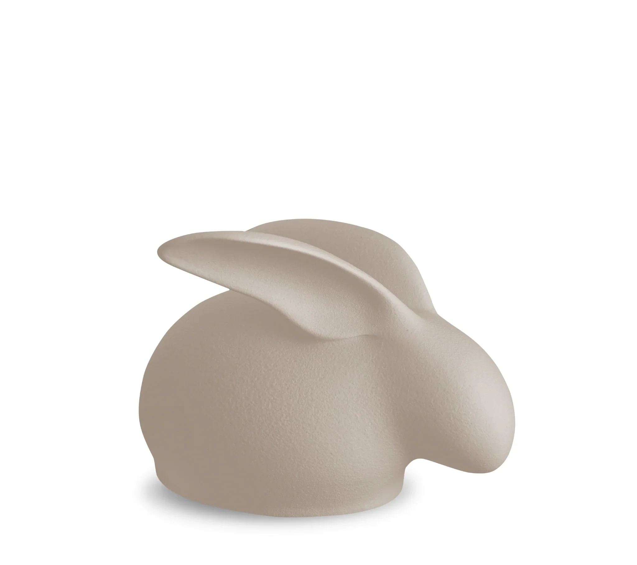Tierurne Kaninchen Porzellan beige