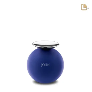 Crescent™ Mini-Urne Kugelform Indigo – Bild 4