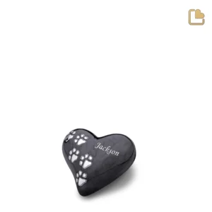 Mini-Tierurne Herz Midnight – Bild 3