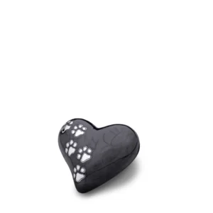 Mini-Tierurne Herz Midnight