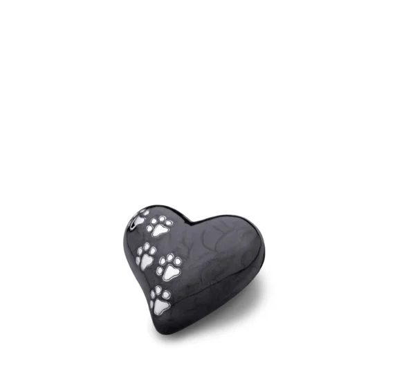 Mini-Tierurne Herz Midnight