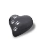 Medium Tierurne Herz Perlmutt Midnight