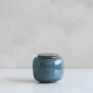 Kleine Urne Seres grün & blau Keramik