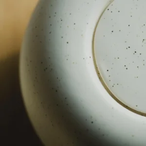 Keramische urn Luz Gespikkeld Fluweel detail