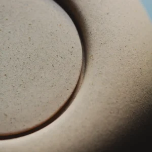 Keramische urn Luz Terra Schelp detail