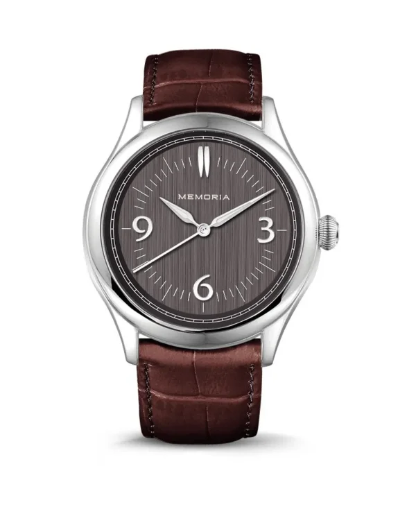 Memoria as urn gedenkhorloge Amare Misty chestnut brown