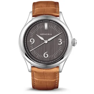 Memoria as urn gedenkhorloge Amare Misty cognac brown