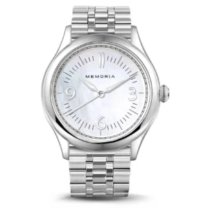 Memoria as urn gedenkhorloge Amare Pearl stainless steel