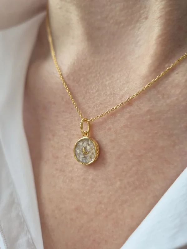 My Moon and Stars ashanger/assieraad goud white 1