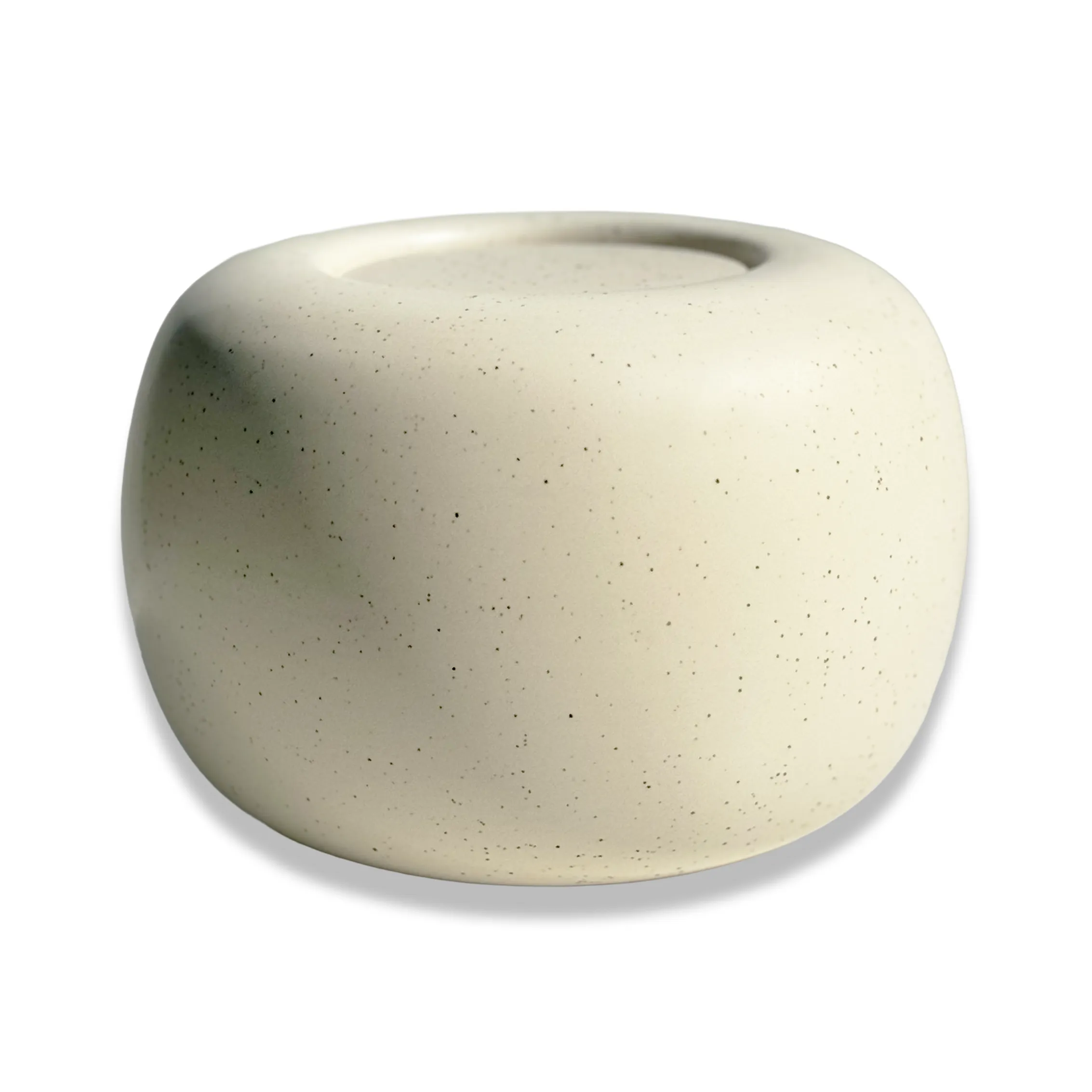 Urne Keramik Luz Gesprenkelt Samt