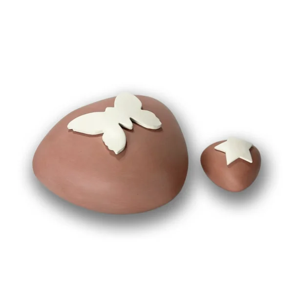 Eterna Unieke Urn kinderurnen roze vlinder ster