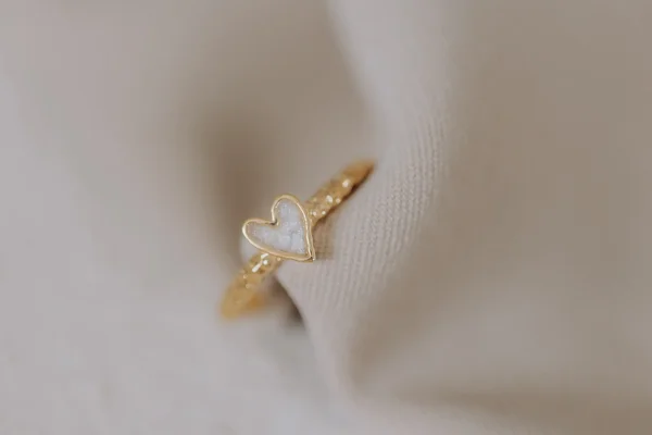 My Heart as ring/assieraad ring goud