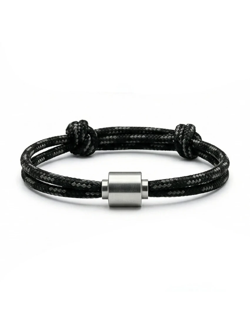 Jubilee Herren-Aschearmband Edelstahl