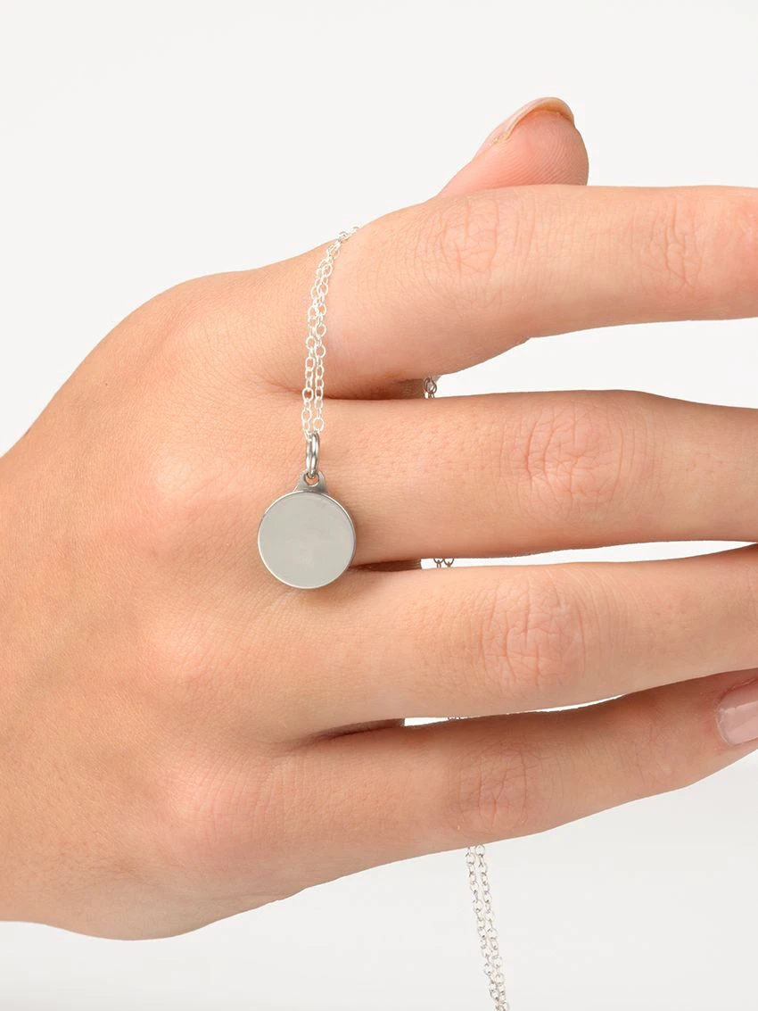 Gravierbarer Asche Anhänger / Ascheschmuck Edelstahl model