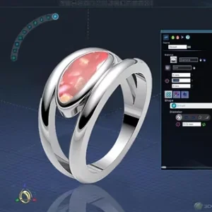 Fingerabdruck-Schmuck 3d design