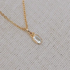 Birthstone Anhänger April Kristall