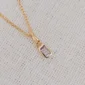 Birthstone Anhänger Juni Heller Amethyst