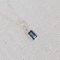 Birthstone Anhänger September Saphir