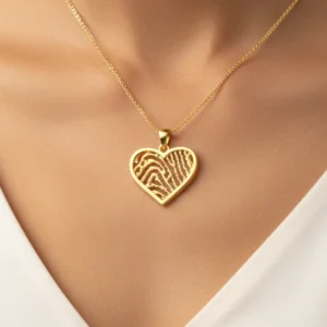 Fingerabdruck-Schmuck