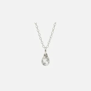Birthstone Asche Anhänger April Diamant Edelstahl – Bild 3