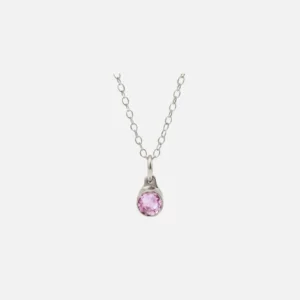 Birthstone Asche Anhänger Juni Alexandrit Edelstahl – Bild 3